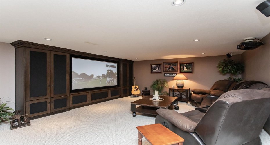 And an amazing home theatre with 98