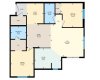 Functional floor plan with 2 bedrooms, 2 full baths and one den.