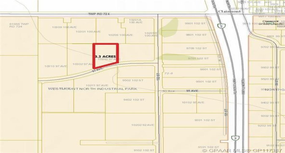 10210 97 Avenue, Clairmont, Alberta T0H 0W0, ,Land,For Sale,97,GP117387