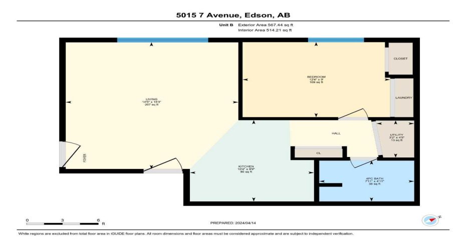 5015 7 Avenue, Edson, Alberta T7E1N7, ,Multi-family,For Sale,7,A2123708