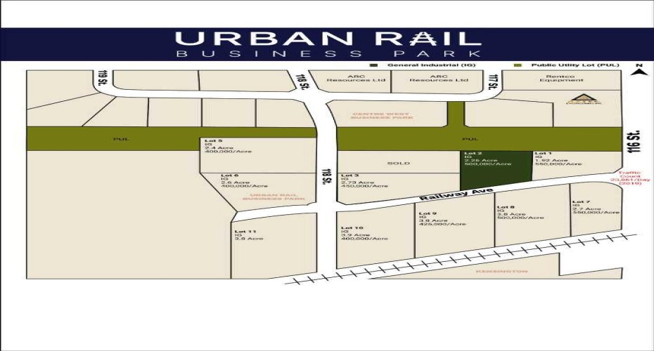 11606 Railway Avenue, Grande Prairie, Alberta T8W 0C7, ,Land,For Sale,Railway,A2217169