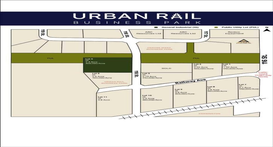 Lot 5 118 Street, Grande Prairie, Alberta T8W 0C7, ,Land,For Sale,118,A2217209
