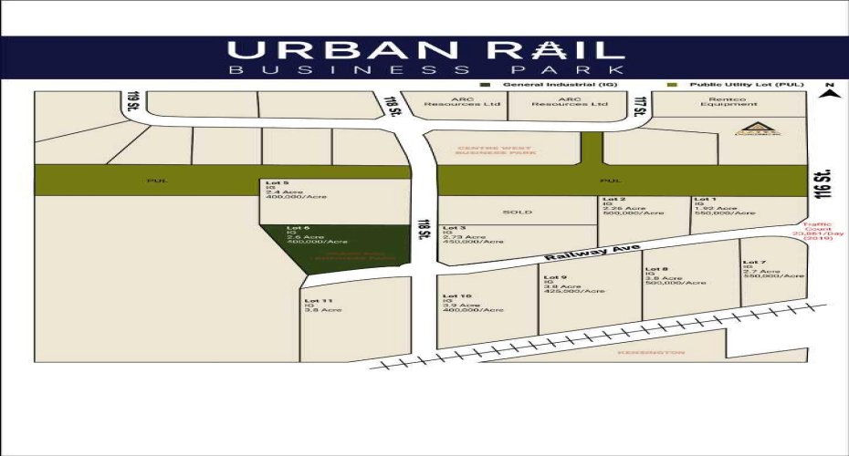 Lot 6 118 Street, Grande Prairie, Alberta T8W 0C7, ,Land,For Sale,118,A2217214