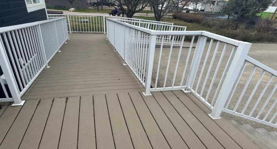 Back deck/ramp