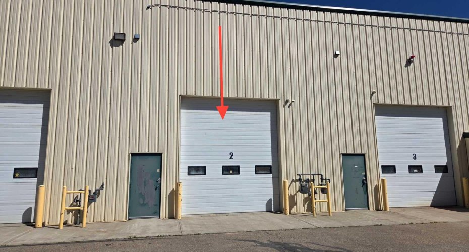 14 H x 12 W  Overhead door