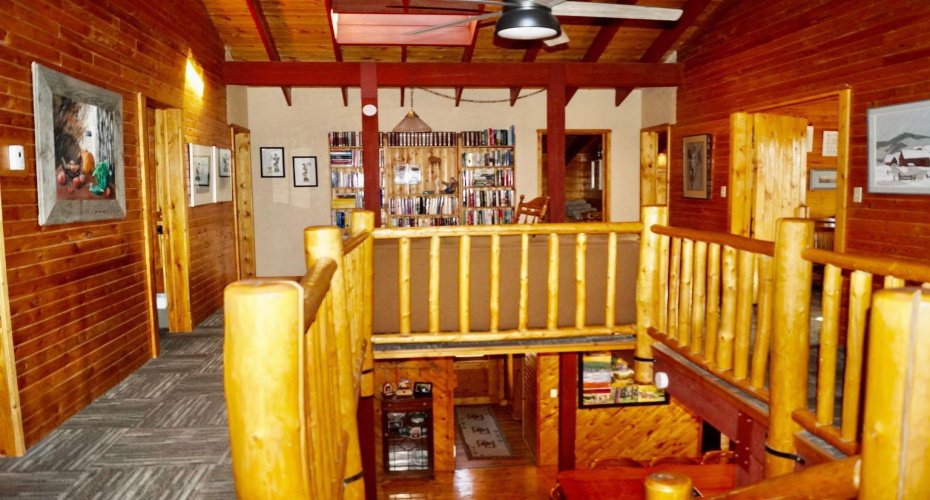 Upstairs in main lodge