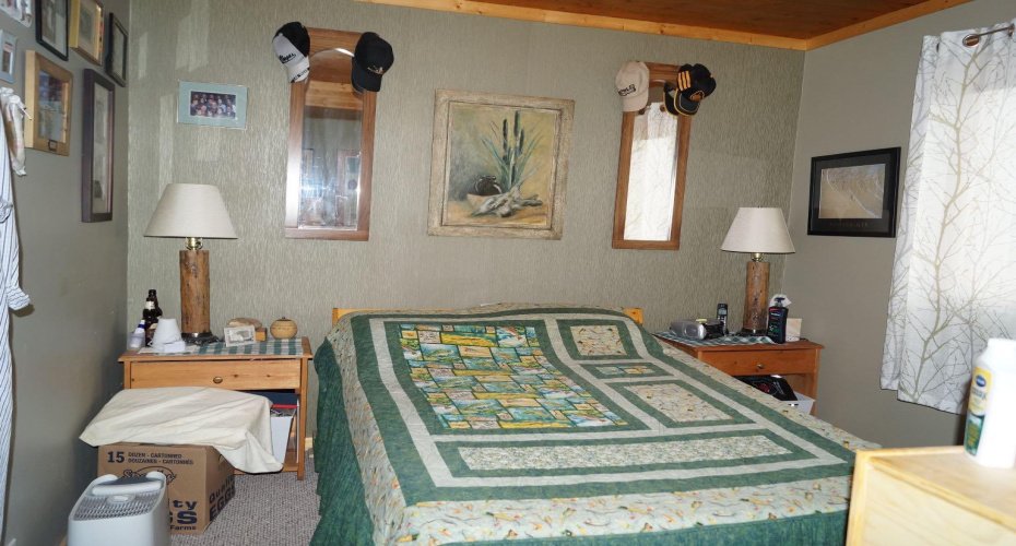 Bedroom in residence