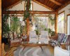 Sunroom/Sitting room in main lodge