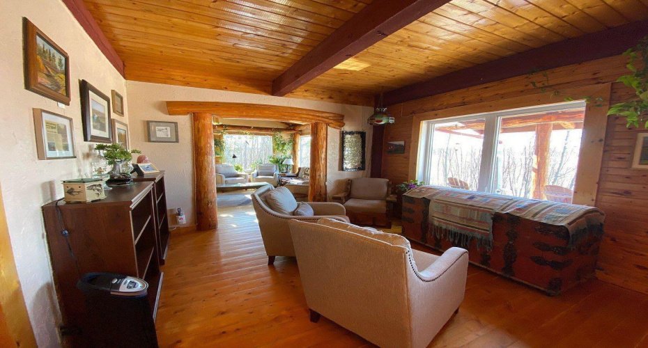 Main Lodge main floor cozy corner