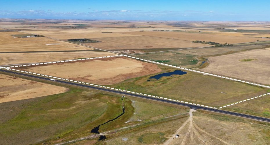 Looking NW over Hwy 9