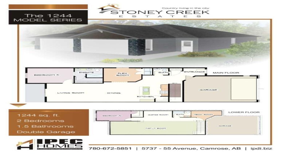 5726 55 Avenue, Camrose, Alberta T4V 5B9, 2 Bedrooms Bedrooms, ,2 BathroomsBathrooms,Residential,For Sale,55,A2226123