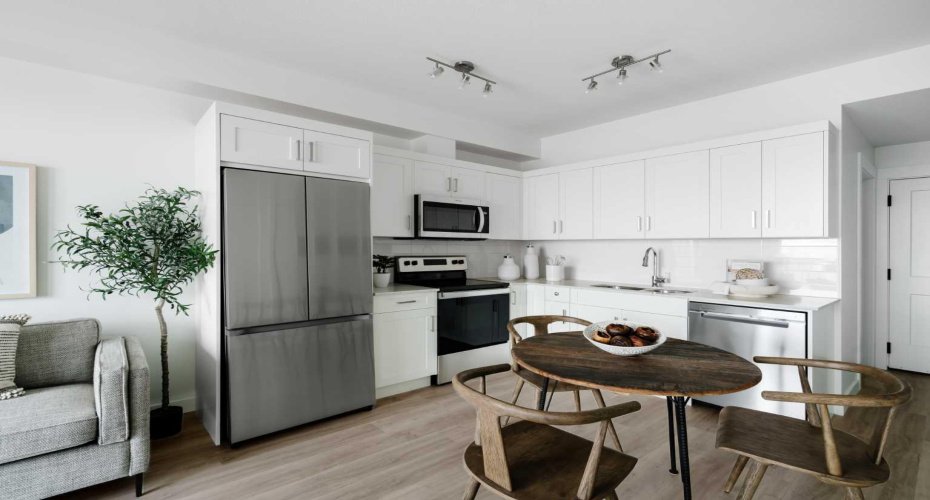 Photos are of a finished Showhome with the  same floor plan.