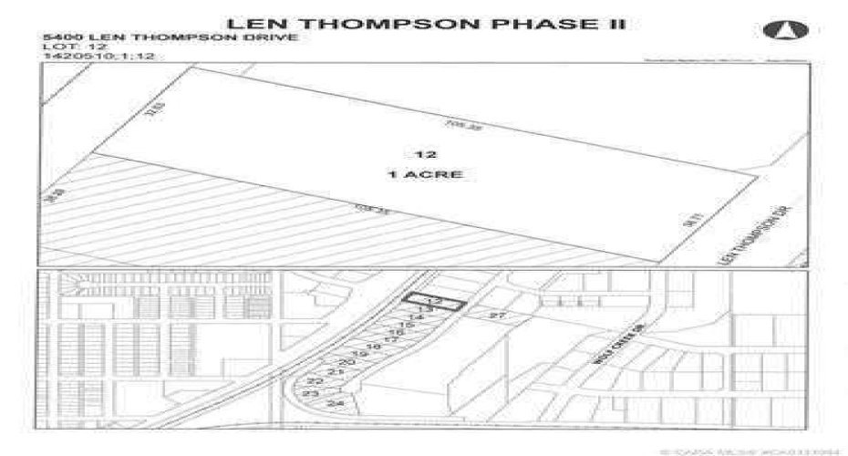 5400 Len Thompson Drive, Lacombe, Alberta T4L 2H3, ,Land,For Sale,Len Thompson,A2195880