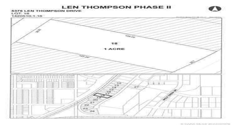 5376 Len Thompson Drive, Lacombe, Alberta T4L 2H3, ,Land,For Sale,Len Thompson,A2195899