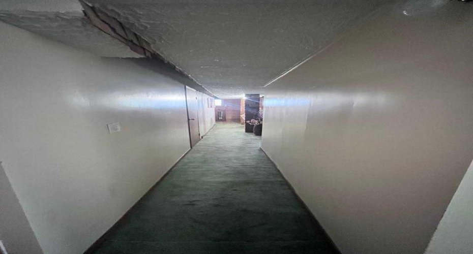 Hallway in Basement