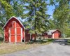 Property has a barn and large shop