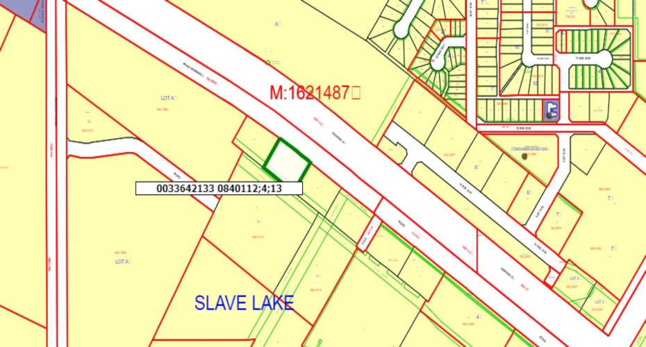 900 15 Avenue, Slave Lake, Alberta T0G 2A4, ,Land,For Sale,15,A1152112