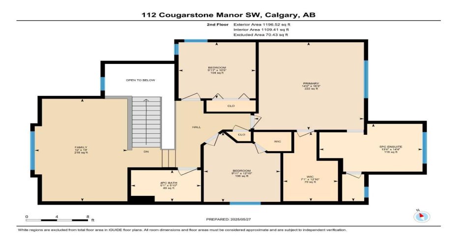 Floor Plan 2nd Level