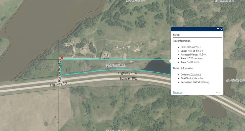 NW 26-50-5 W4, Rural Vermilion River, County of, Alberta T9X 2C1, ,Agri-business,For Sale,NW 26-50-5 W4,A2230669