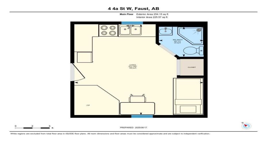 4 4A Street, Faust, Alberta T0G 0X0, 1 Bedroom Bedrooms, ,1 BathroomBathrooms,Residential,For Sale,4A,A2232797