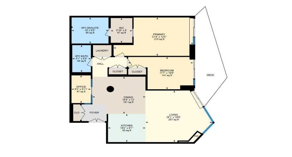 738 1 Avenue, Calgary, Alberta T2P 5G8, 2 Bedrooms Bedrooms, ,2 BathroomsBathrooms,Residential,For Sale,1,A2233022