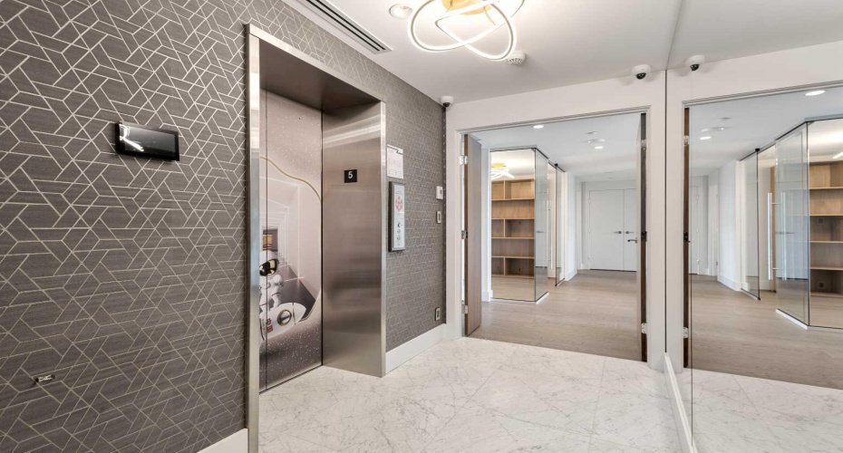 Private elevator directly to your unit