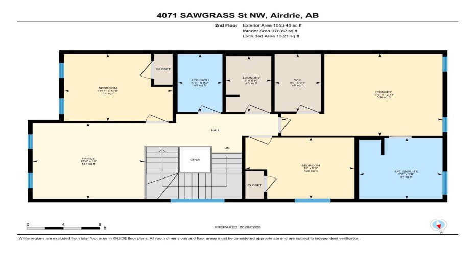 4071 Sawgrass Street, Airdrie, Alberta T4B 5V4, 3 Bedroom Bedrooms, 0 ,3 BathroomBathrooms,Residential,For Sale,Sawgrass,0,A2233910