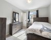 Roomy second bedroom with walk-in closet
