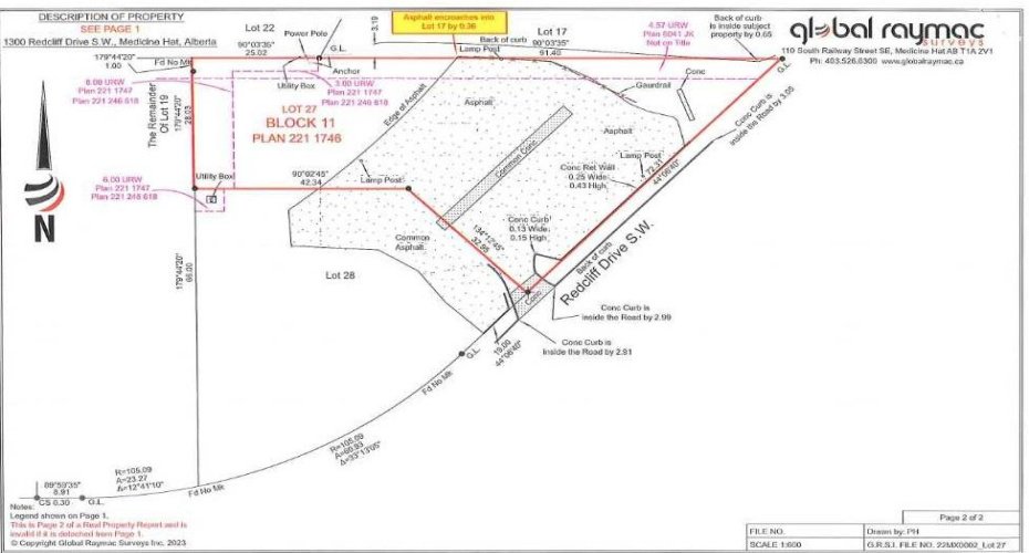 1280 Redcliff Drive, Medicine Hat, Alberta T1A 5E5, 0 , 0 ,0,Land,For Sale,Redcliff,0,A2204272