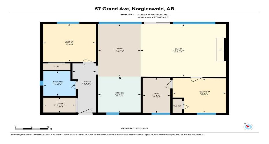 57 Grand Avenue, Norglenwold, Alberta T4S 1S5, 2 Bedrooms Bedrooms, ,1 BathroomBathrooms,Residential,For Sale,Grand,A2239762
