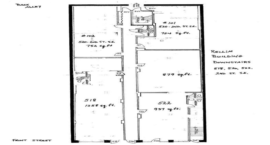 524 2 Street, Medicine Hat, Alberta T1A 0C6, ,Commercial,For Sale,Rellim Building,2,A2239826