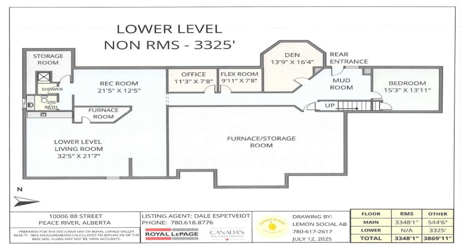 10006 88 Street, Peace River, Alberta T8S 1N8, 3 Bedrooms Bedrooms, ,4 BathroomsBathrooms,Residential,For Sale,88,A2240074