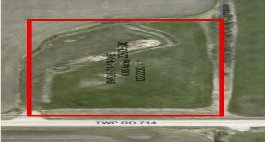 6.65 acre parcel - Lot 1 off, Rural Grande Prairie No. 1, County of, Alberta T0H0C0, ,Land,For Sale,off,A2240219
