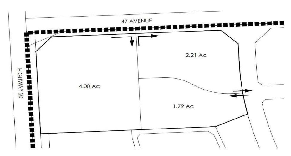 CORNER OF 47TH AVENUE HIGHWAY 20, Sylvan Lake, Alberta T4S 2J7, ,Land,For Sale,HIGHWAY 20,A2241241