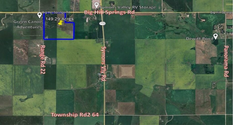 Big Hills Spring Road Rge 22, Rural Rocky View County, Alberta T4B 4R7, ,Land,For Sale,Big Hills Spring Road Rge 22,A2243406