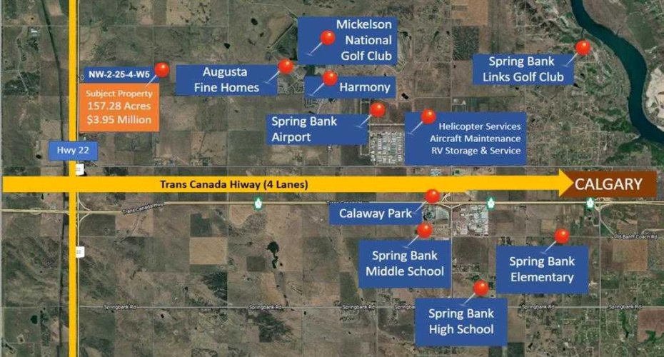 Highway 22, Rural Rocky View County, Alberta T4c 2Y1, ,Land,For Sale,Highway 22,A2243710