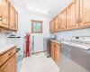 Upper floor laundry