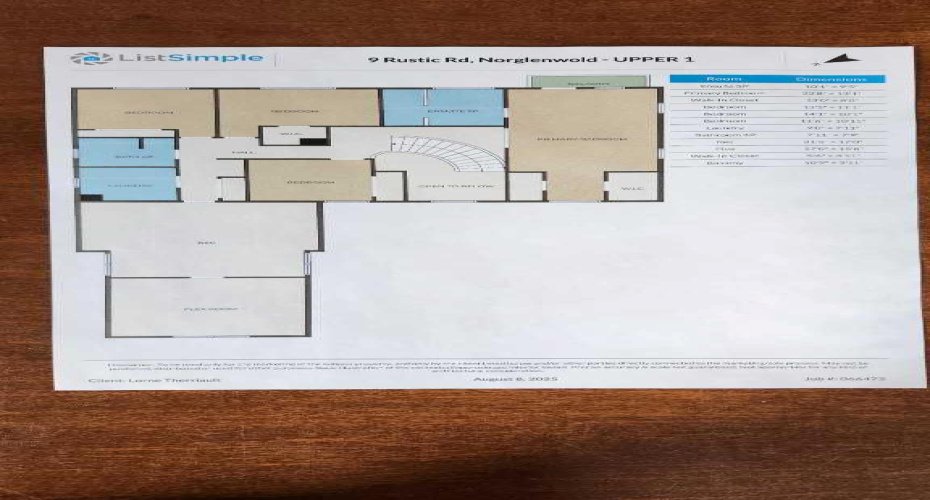 Floor Plan Upper