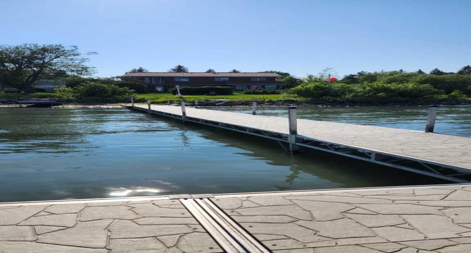 Dock and deck
