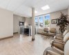 Inviting reception area.