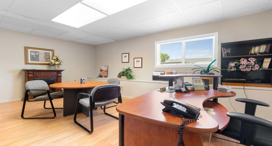 Various offices, multi purpose spaces.