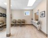 Inviting reception area.