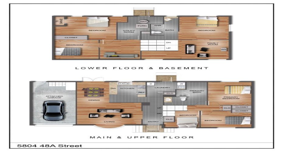 5804 48A Street, High Prairie, Alberta T0G 1E0, 5 Bedrooms Bedrooms, ,2 BathroomsBathrooms,Residential,For Sale,48A,A2250925