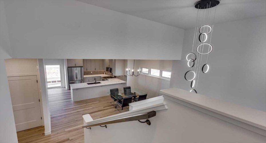 view from primary to main level