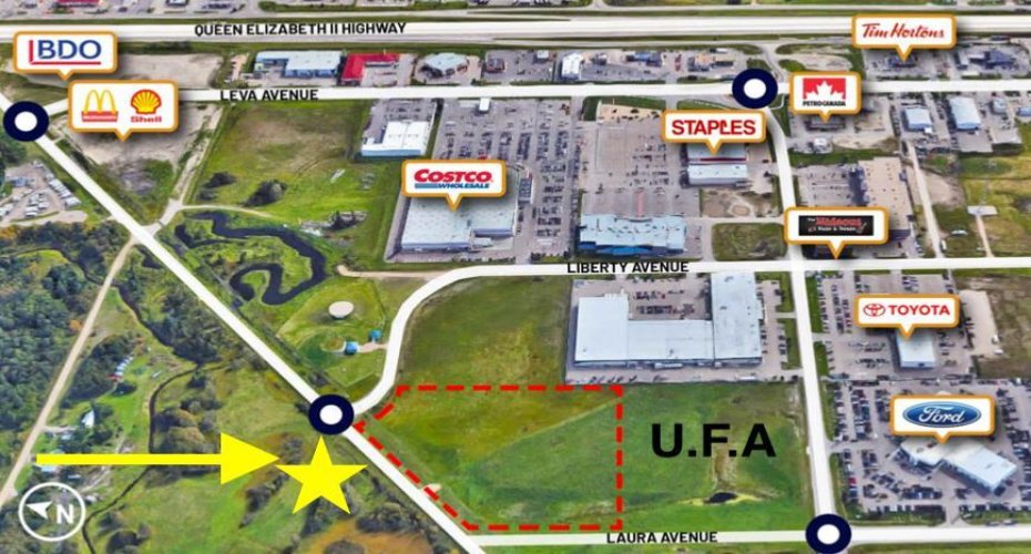 On Laura Avenue, Rural Red Deer County, Alberta T4E 1B9, ,Land,For Sale,Laura,A2251624