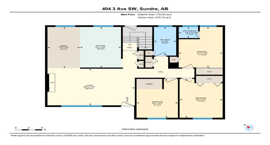 404 3 Avenue, Sundre, Alberta T0M 1X0, 4 Bedrooms Bedrooms, ,3 BathroomsBathrooms,Residential,For Sale,3,A2251856