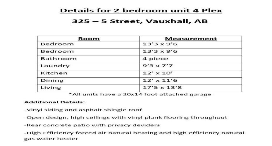 325 5 Street, Vauxhall, Alberta T0K2K0, ,Commercial,For Sale,5,A2252152