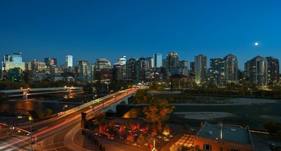 Actual Night Views from the sky lounge