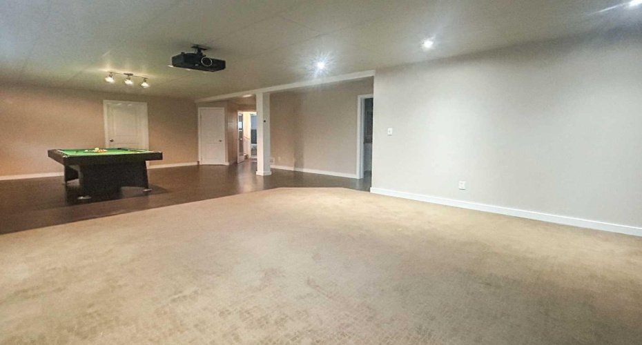 View from theatre room