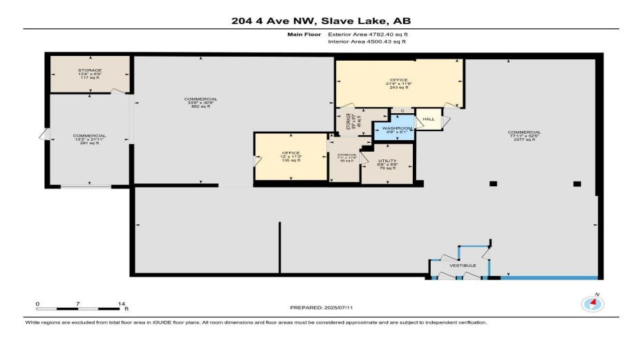204 4 Avenue, Slave Lake, Alberta T0G 2A2, ,Commercial,For Sale,4,A2257616